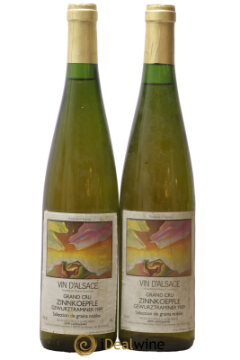 Alsace Zinnkoepfle Gewurztraminer Sélection Grains Nobles Seppi Landmann