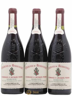 Châteauneuf-du-Pape Château de Beaucastel Hommage à Jacques Perrin Famille Perrin