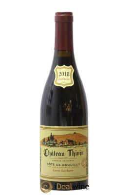 Côte de Brouilly Cuvée Zaccharie Château Thivin