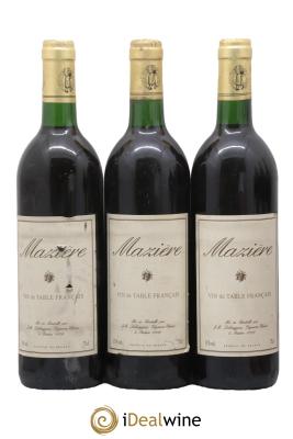 Vin de France Mazière Jean-Michel Labouygues