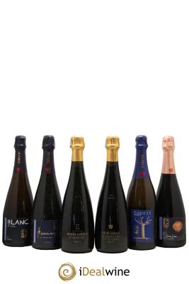 Champagne Coffret Collection Henri Giraud Expérience (MV 16, MV Rosé, Esprit Nature, Dame Jane Rosé, Hommage au Pinot Noir, Blanc de Craie)