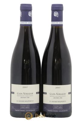 Clos de Vougeot Grand Cru Le Grand Maupertui Anne Gros