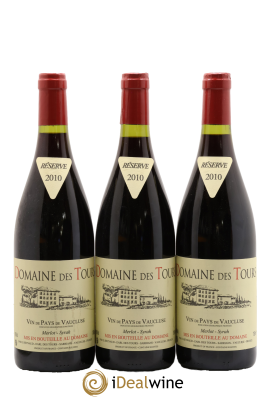 Vaucluse Domaine des Tours Merlot-Syrah Emmanuel Reynaud