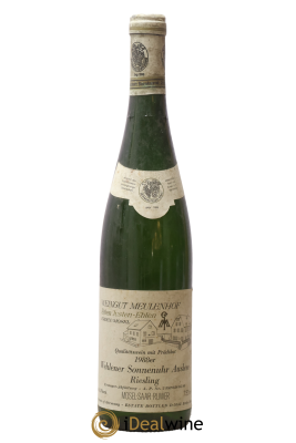 Allemagne Moselle Wehlener Sonnenuhr Auslese Riesling Weingut Meulenhof
