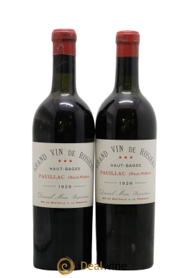Pauillac Grand Vin de Rosiers Château Haut Bages