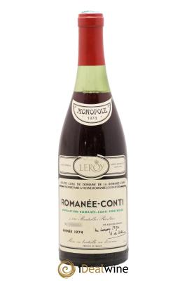 Romanée-Conti Grand Cru Domaine de la Romanée-Conti
