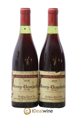 Gevrey-Chambertin 1er Cru Geoffroy Père et Fils