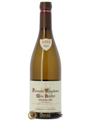 Pernand-Vergelesses 1er Cru Clos Berthet Monopole Domaine Dubreuil Fontaine