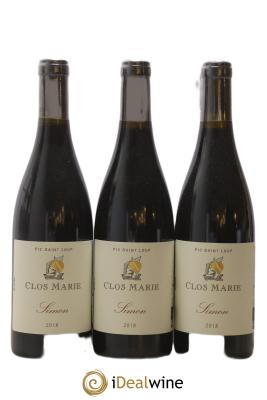 Pic Saint-Loup Clos Marie Cuvée Simon Christophe Peyrus et Françoise Julien