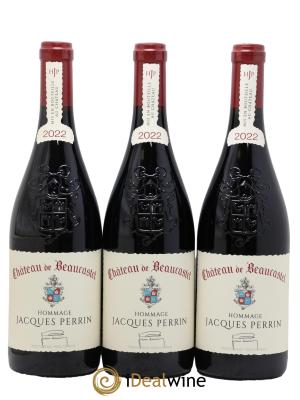 Châteauneuf-du-Pape Château de Beaucastel Hommage à Jacques Perrin Famille Perrin