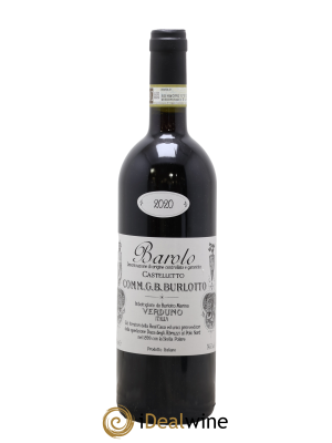 Barolo DOCG Castelletto Comm. Giovan Battista Burlotto