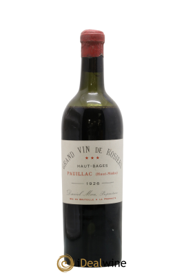 Pauillac Grand Vin de Rosiers Château Haut-Bages