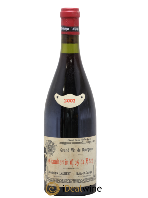 Chambertin Clos de Bèze Grand Cru Grande cuvée Vieilles vignes Dominique Laurent
