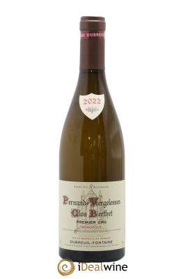Pernand-Vergelesses 1er Cru Clos Berthet Monopole Domaine Dubreuil Fontaine