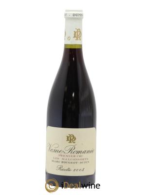 Vosne-Romanée 1er Cru Les Malconsorts Marc Rougeot-Dupin