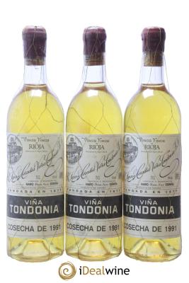 Rioja Gran Reserva Blanco Vina Tondonia R. Lopez de Heredia