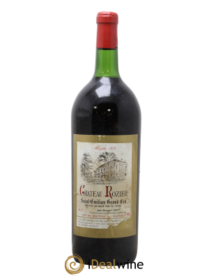 Saint-Émilion Château Rozier