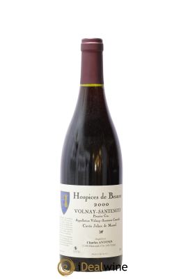 Volnay 1er Cru Santenots Cuvee Jehan De Massol Hospices De Beaune