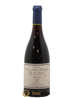 Vin de Savoie Mondeuse Tradition Prieuré Saint Christophe (Domaine)
