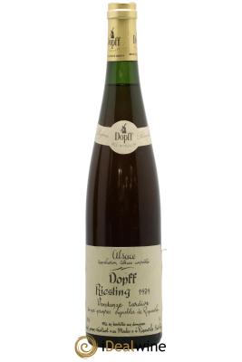 Alsace Riesling Vendange Tardive Dopff