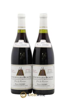 Savigny-lès-Beaune Clos des Guetottes Château de Corton Pierre Andre