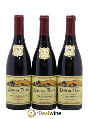 Côte de Brouilly Cuvée Zaccharie Château Thivin