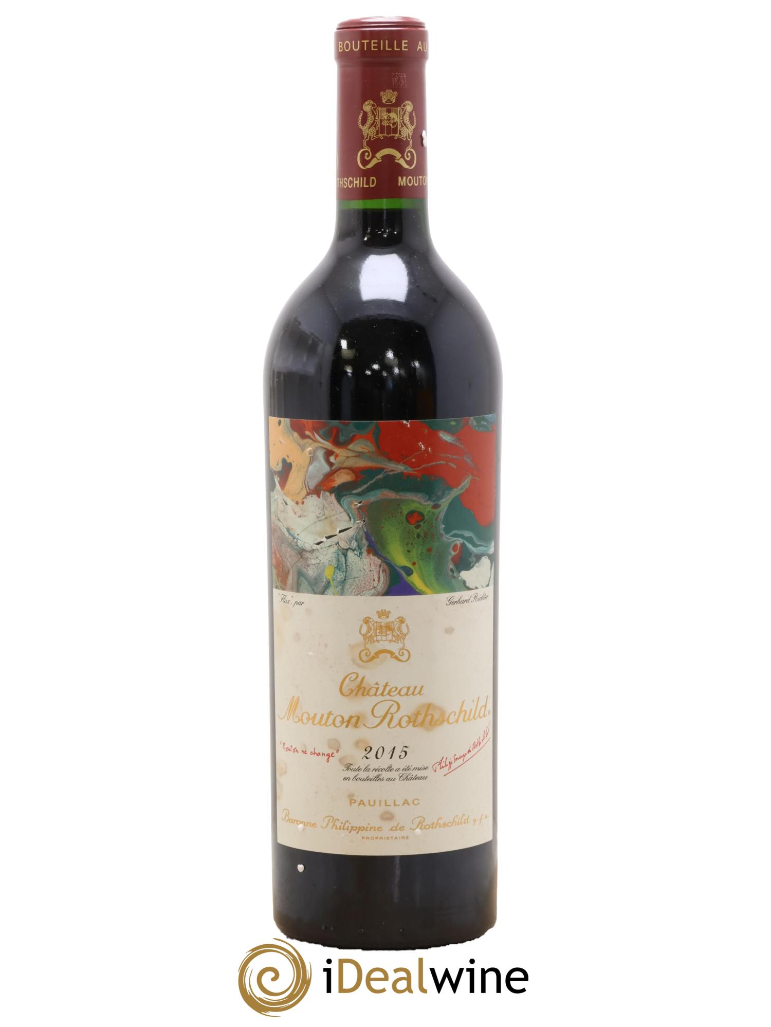 Château Mouton Rothschild 1er Grand Cru Classé 2015 - Lot of 1 bottle - 0