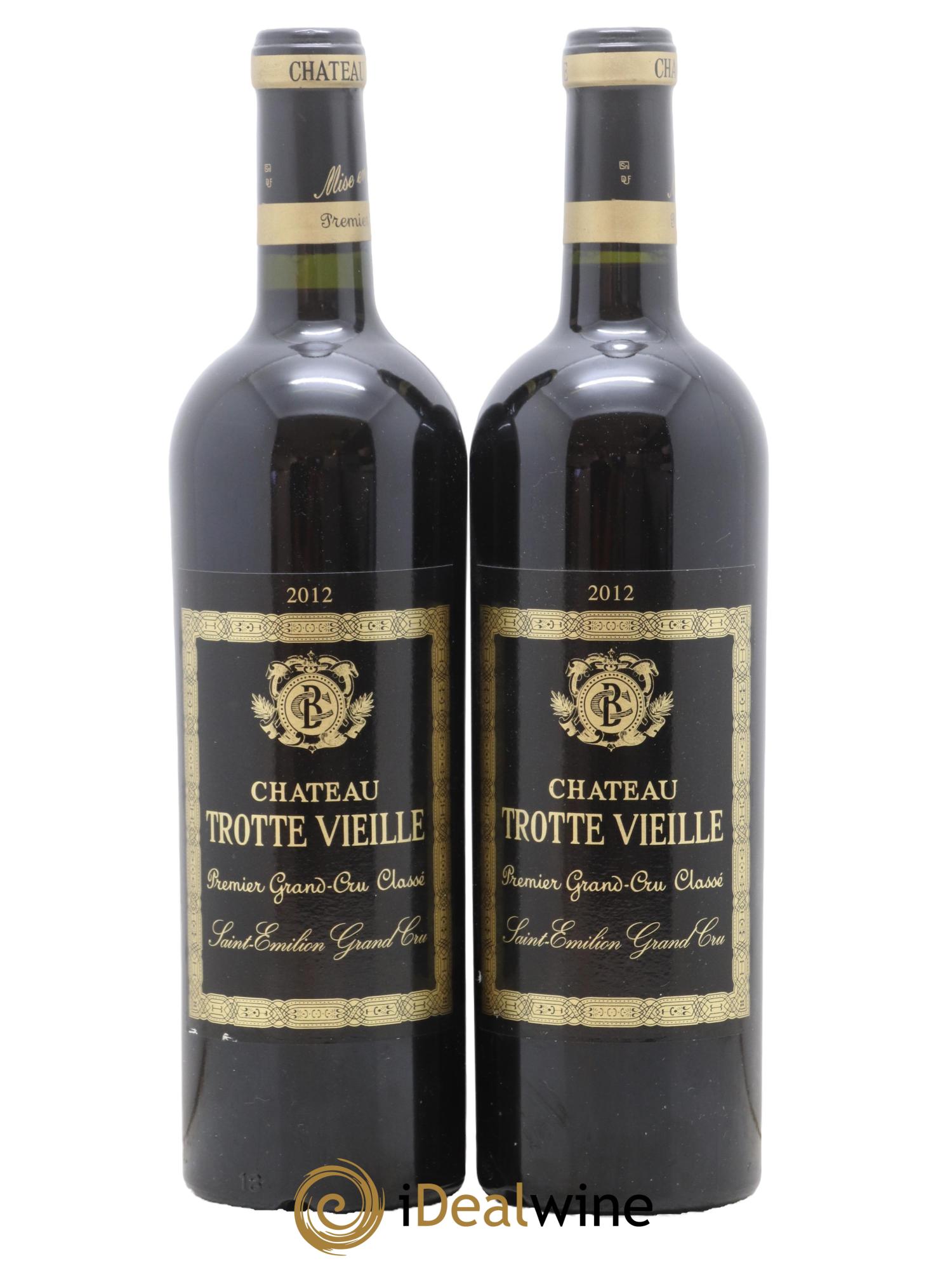 Château Trotte Vieille 1er Grand Cru Classé B 2012 - Lot de 2 bouteilles - 0