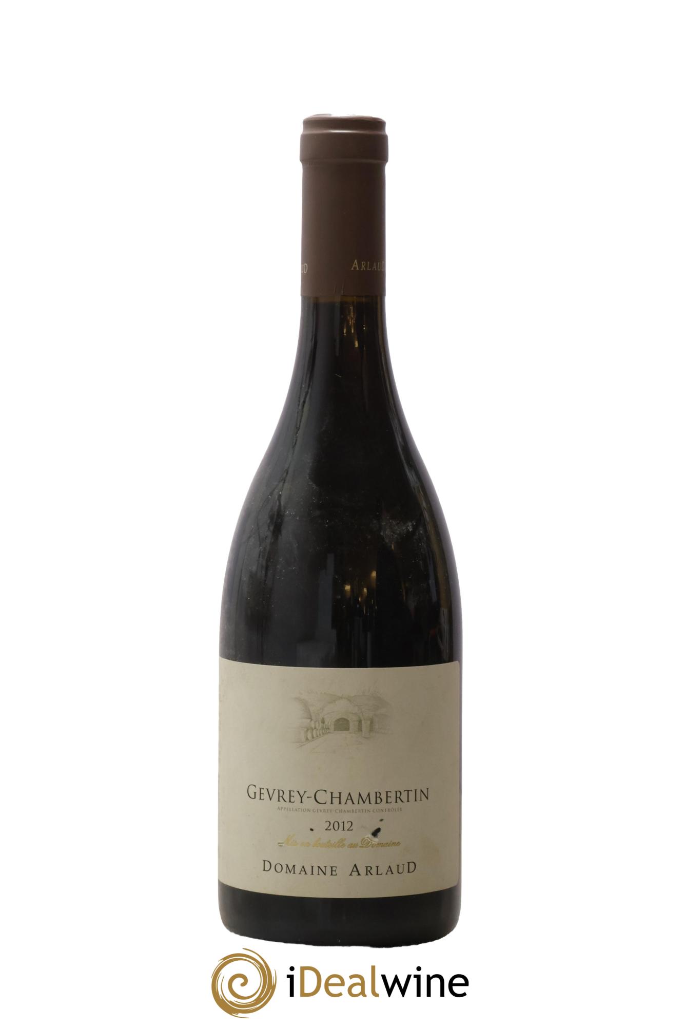 Gevrey-Chambertin Arlaud 2012 - Lot de 1 bouteille - 0