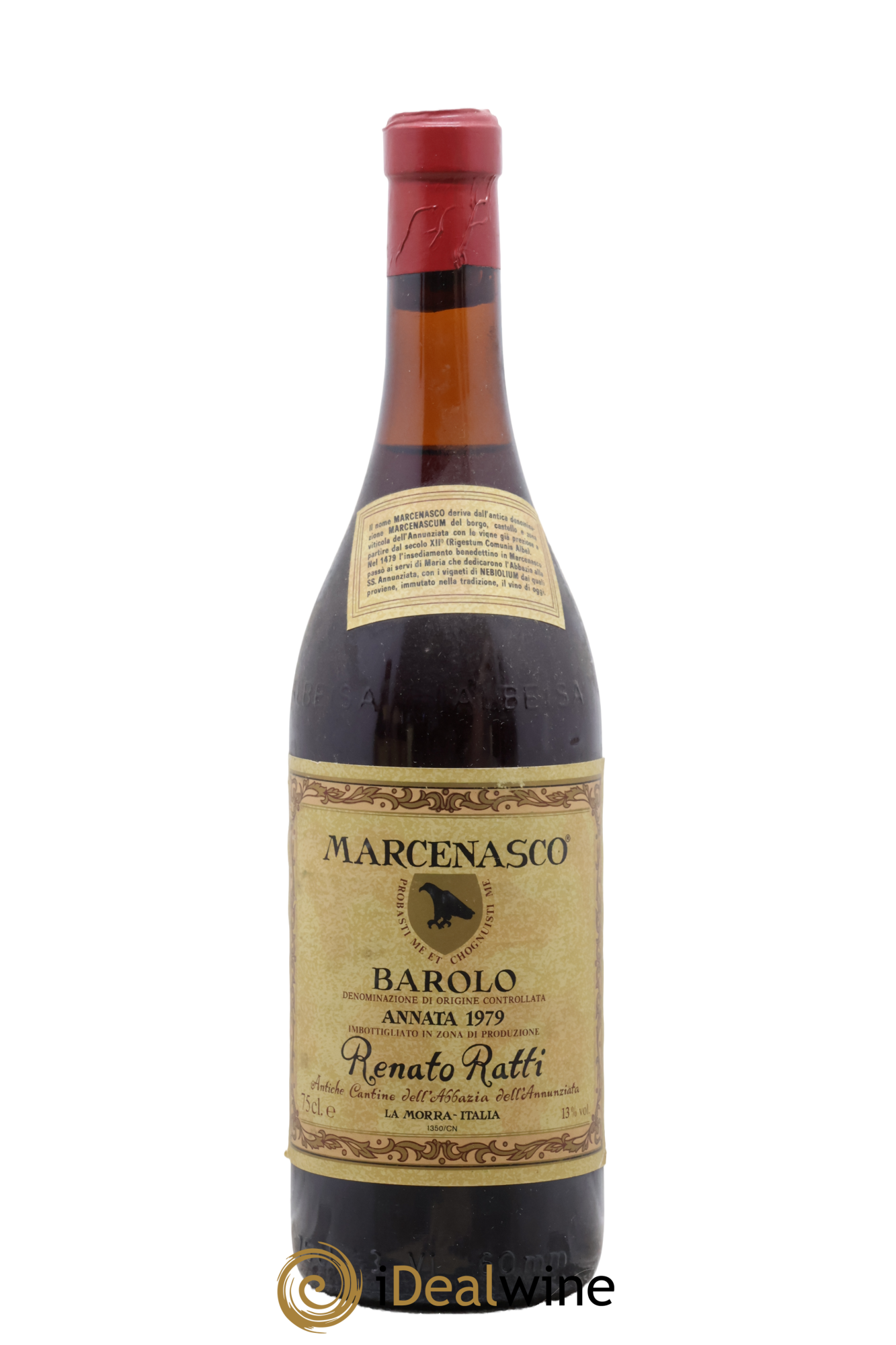 Barolo DOCG Marcenasco Renato Ratti 1979 - Lote de 1 botella - 0