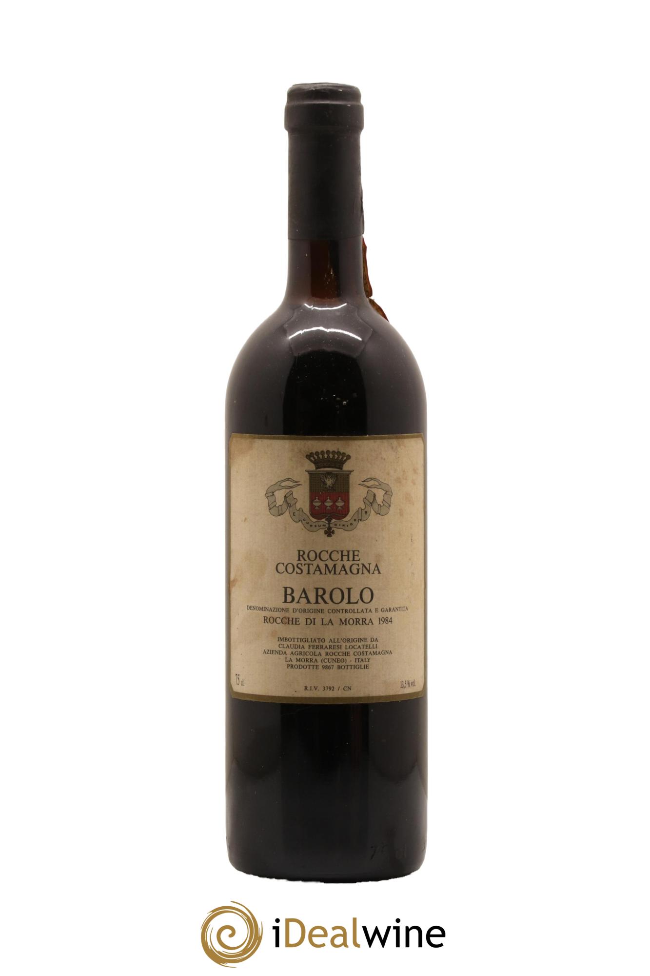 Barolo Rocche Costamagna 1984 - Posten von 1 Flasche - 0
