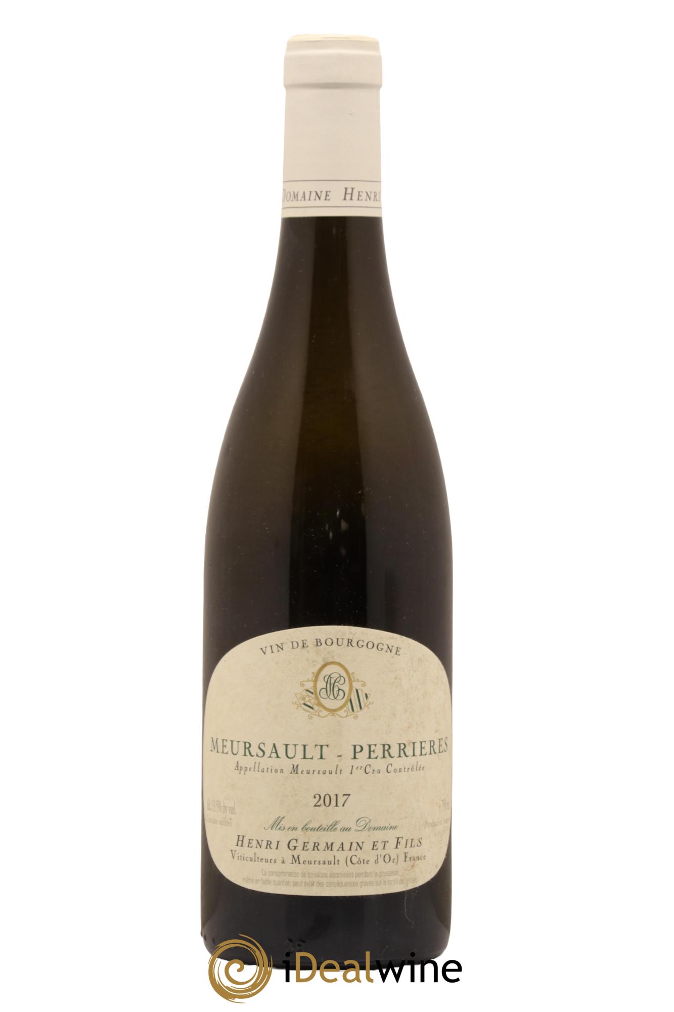 Meursault 1er Cru Perrières Henri Germain 2017 - Lot de 1 bouteille - 0