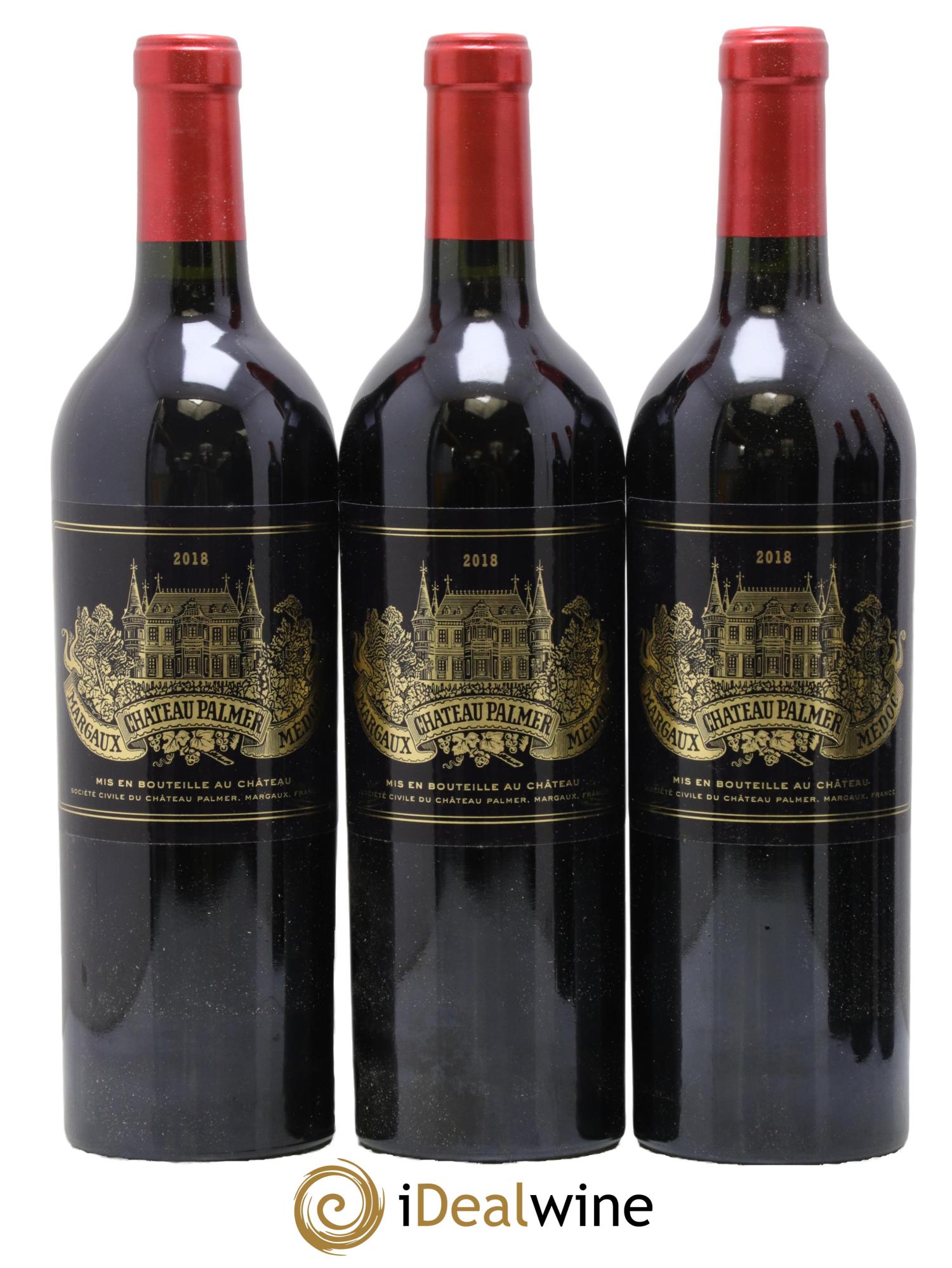Château Palmer 3ème Grand Cru Classé 2018 - Posten von 6 Flaschen - 1