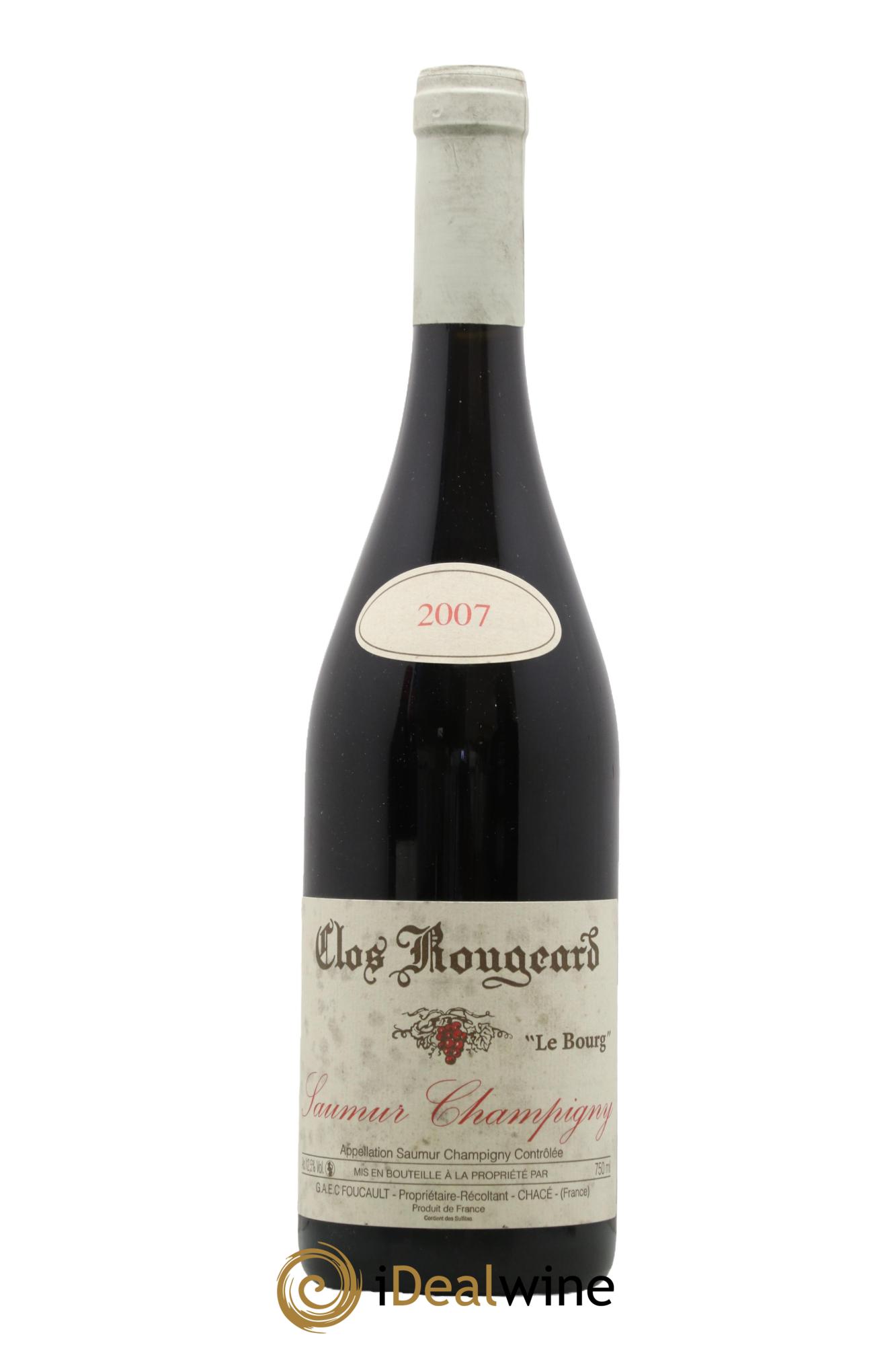 Saumur-Champigny Le Bourg Clos Rougeard 2007 - Lot de 1 bouteille - 0