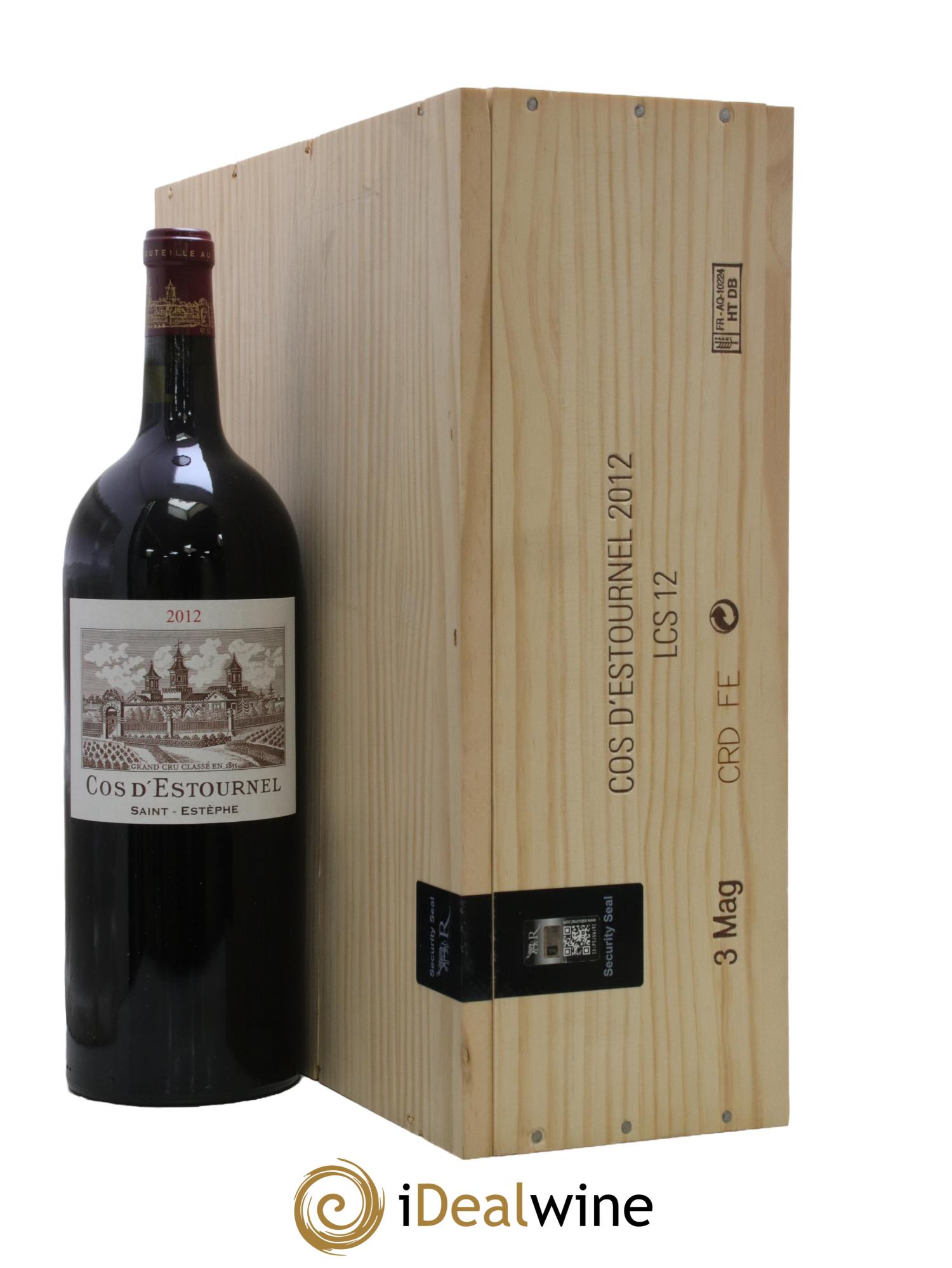 Cos d'Estournel 2ème Grand Cru Classé 2012 - Lot de 3 magnums - 1