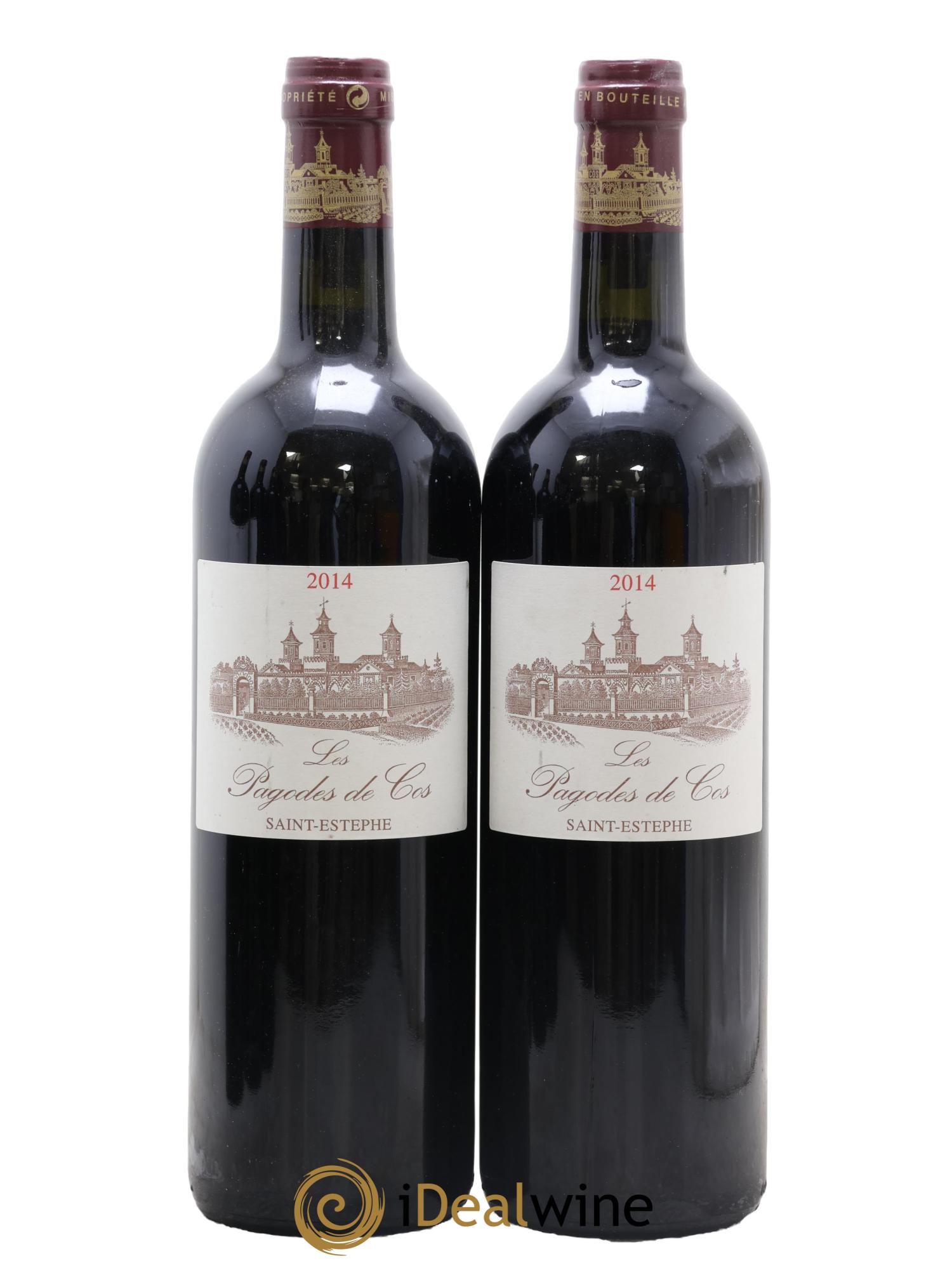 Les Pagodes de Cos Second Vin 2014 - Lot de 2 bouteilles - 0