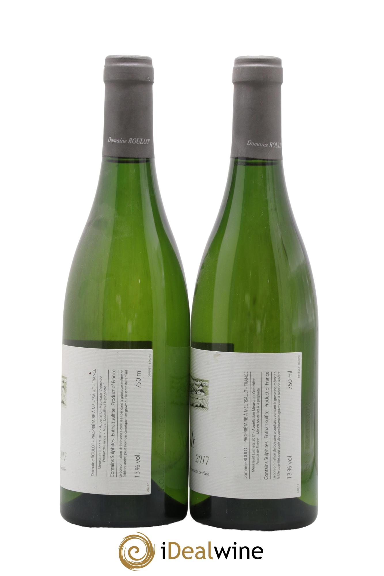 Meursault Luchets Roulot (Domaine) 2017 - Posten von 2 Flaschen - 1