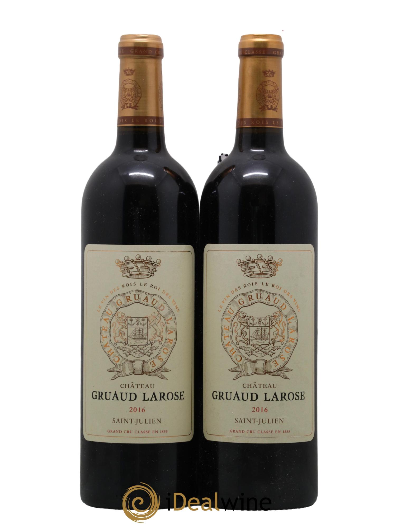 Château Gruaud Larose 2ème Grand Cru Classé 2016 - Lot de 2 bouteilles - 0