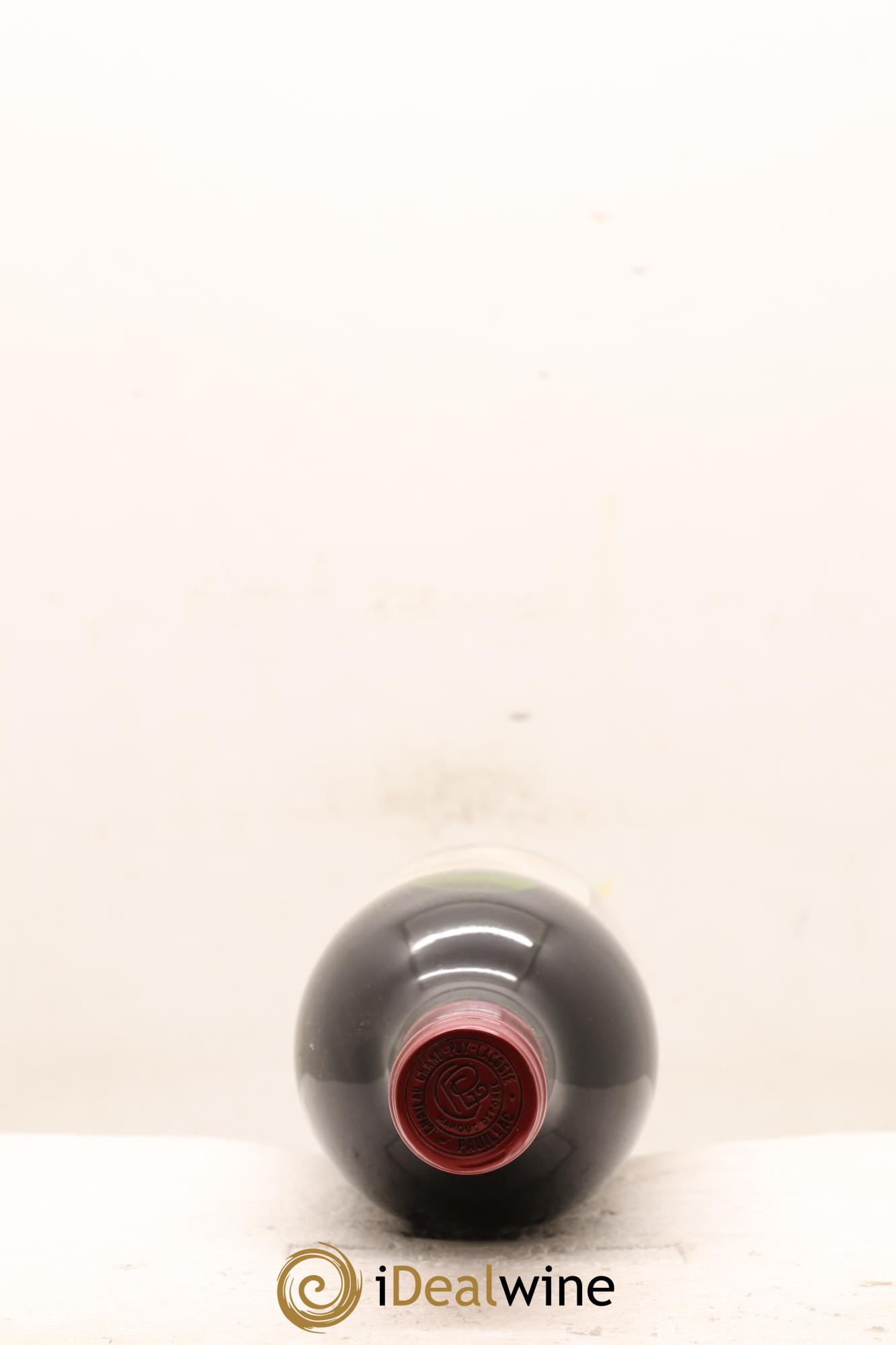 Château Grand Puy Lacoste 5ème Grand Cru Classé 1990 - Posten von 1 Flasche - 1