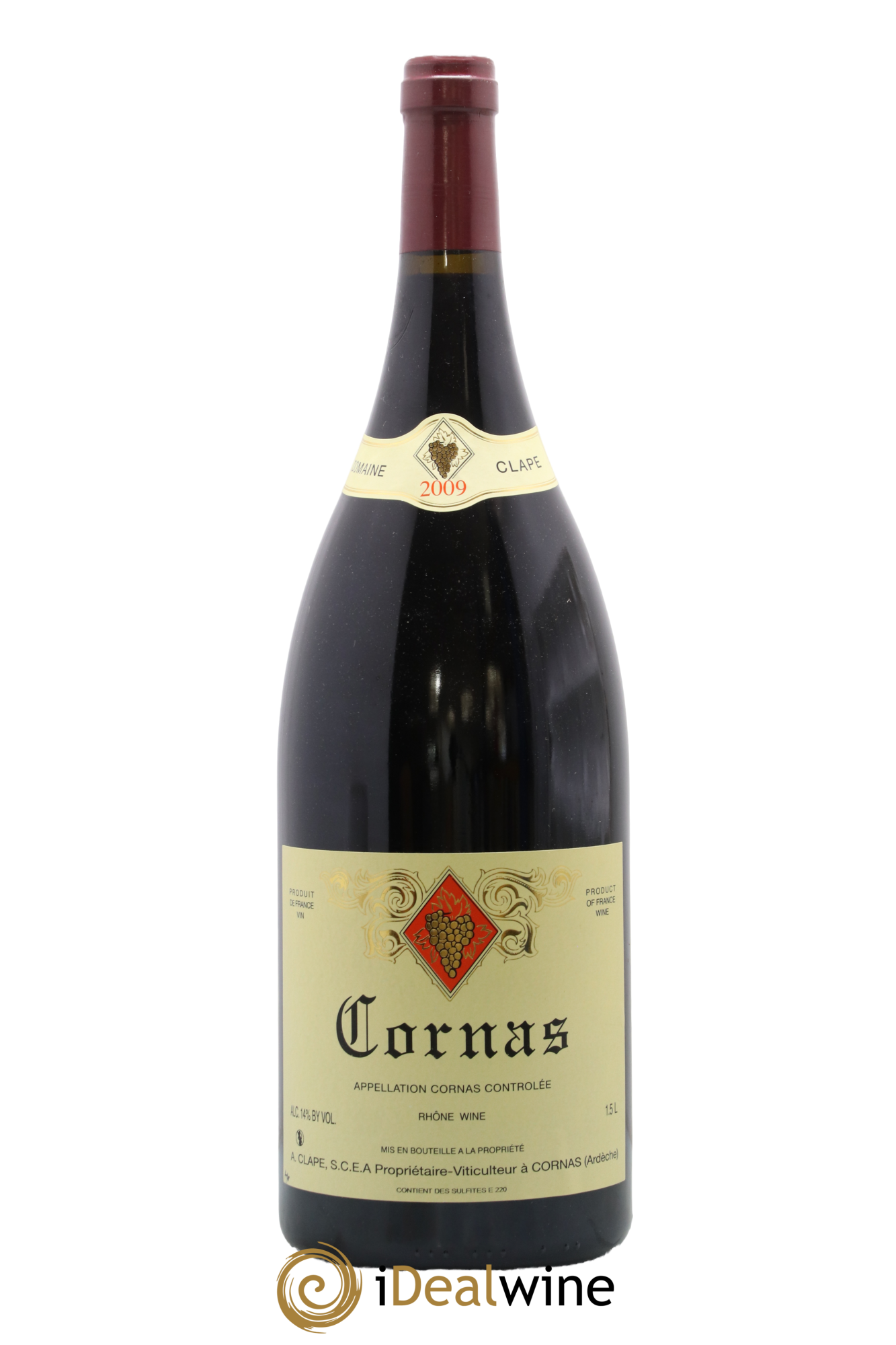Cornas Auguste Clape 2009 - Posten von 1 Magnum - 0