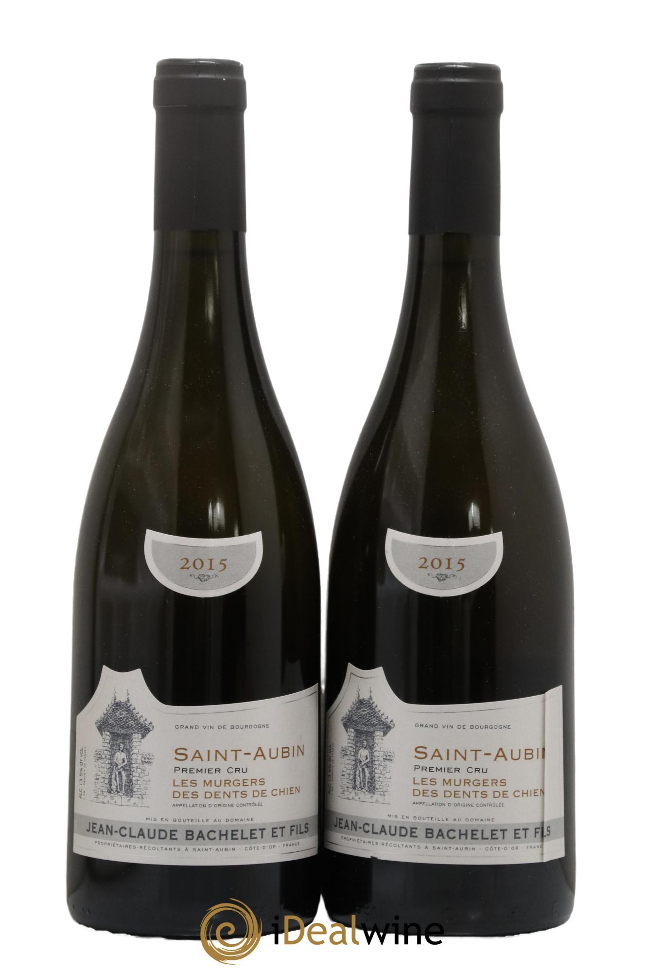Saint-Aubin 1er Cru Les Murgers des Dents de Chien Jean-Claude Bachelet (Domaine) 2015 - Lot de 2 bouteilles - 0