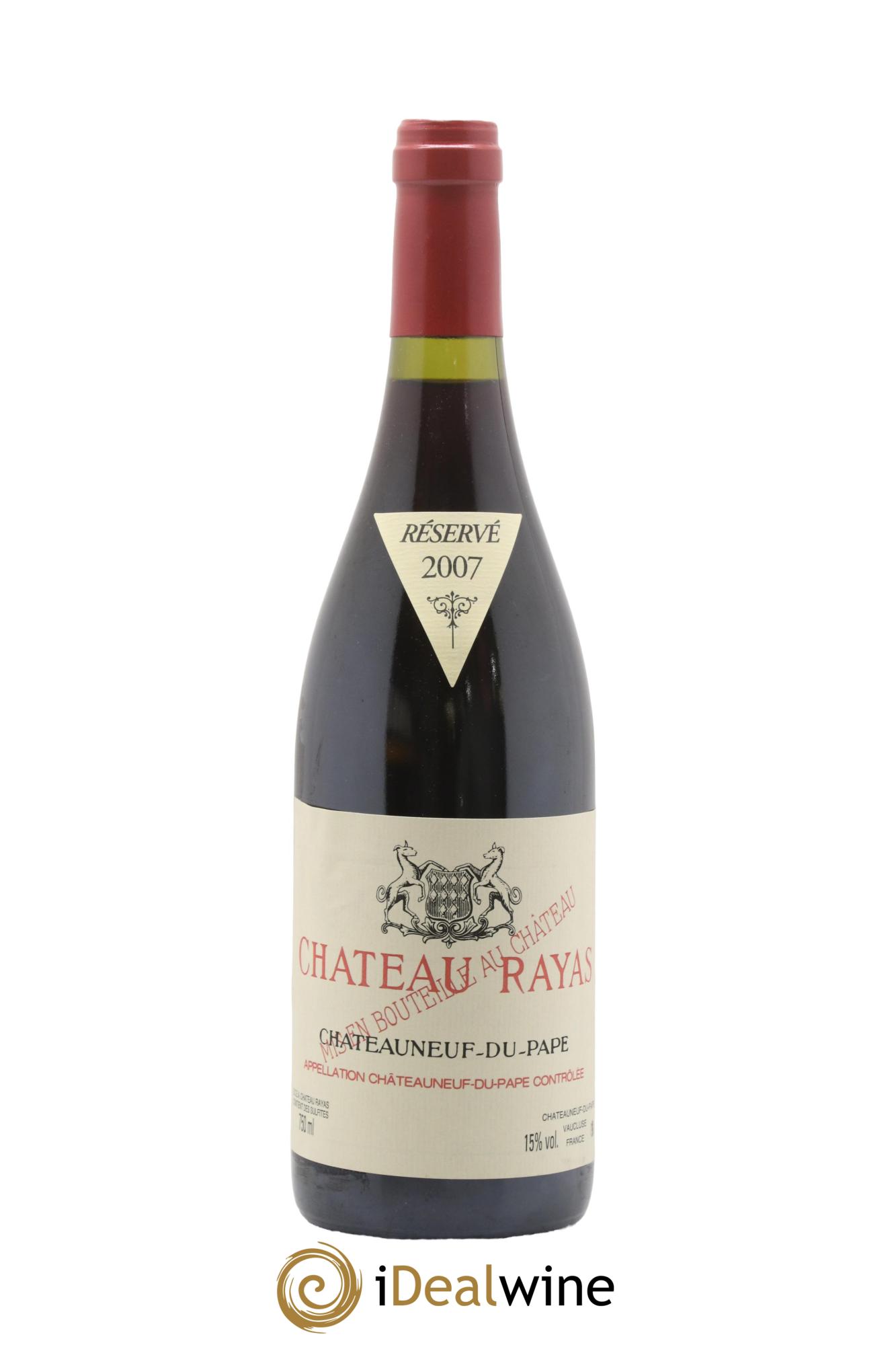 Châteauneuf-du-Pape Château Rayas Emmanuel Reynaud 2007 - Lot de 1 bouteille - 0