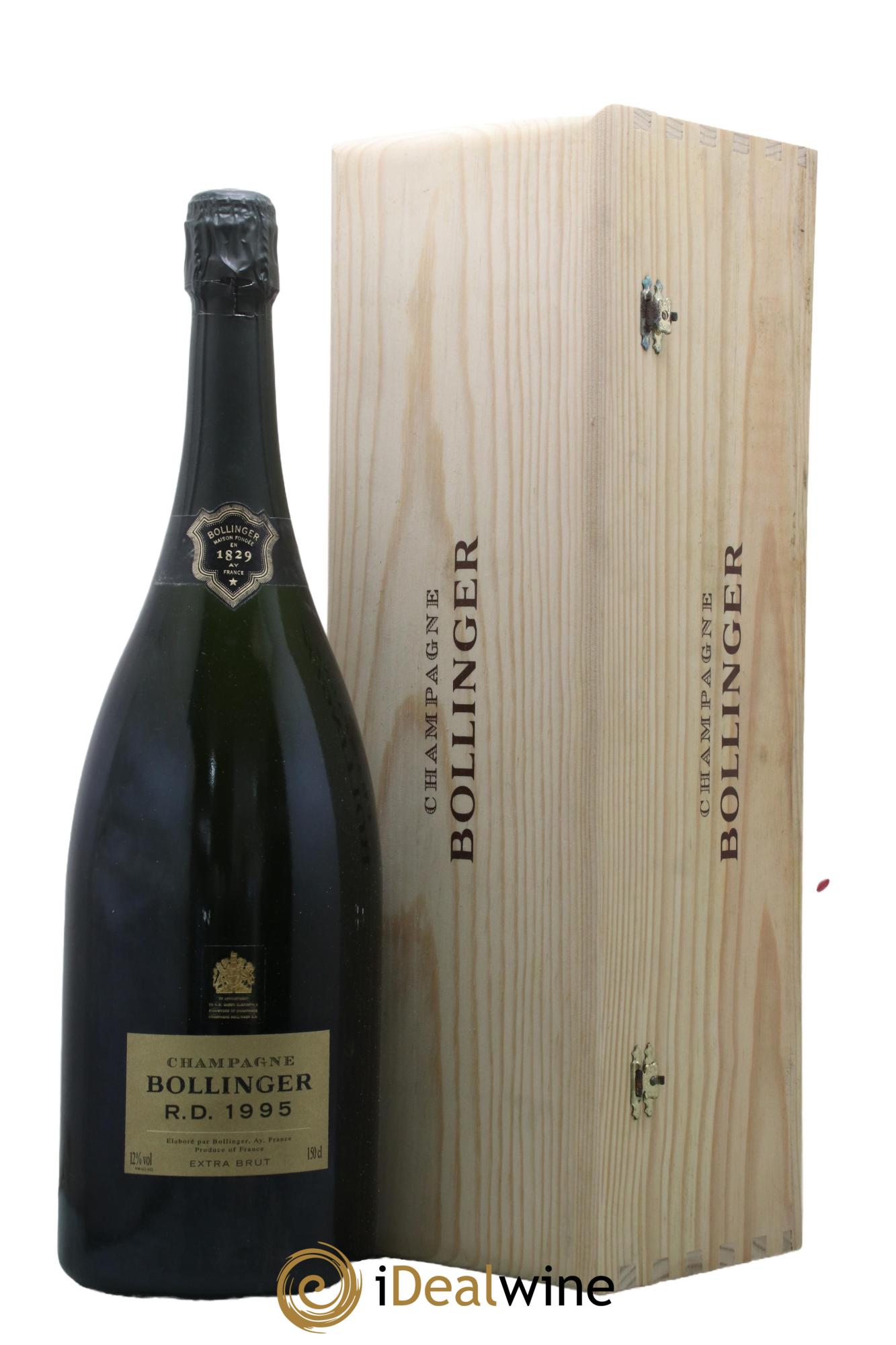 R.D. Extra-Brut Bollinger 1995 - Lot of 1 magnum - 0