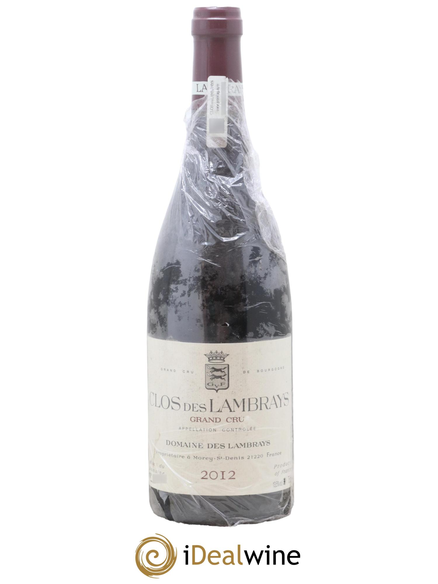 Clos des Lambrays Grand Cru Domaine des Lambrays 2012 - Lot de 1 bouteille - 0
