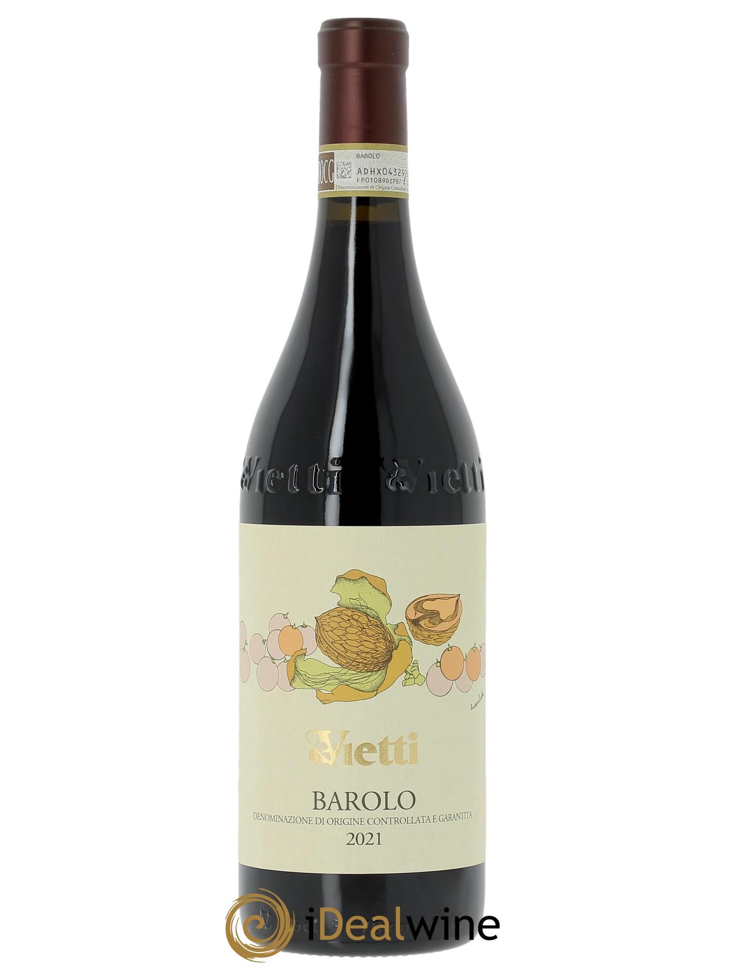 Barolo DOCG Vietti 2021 - Lot of 1 bottle - 0