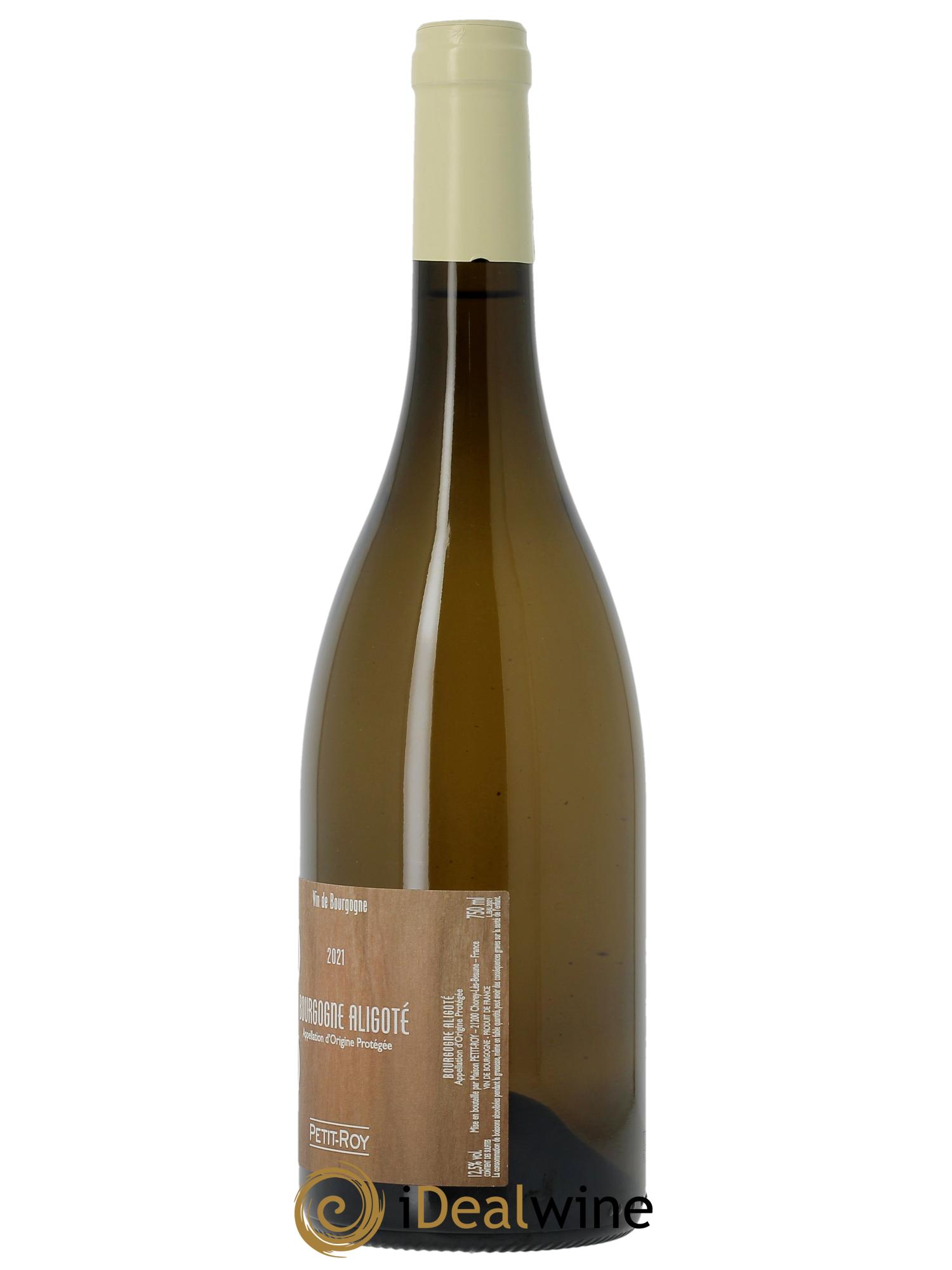Bourgogne Aligoté Domaine Petit Roy (Seiichi Wang) 2021 - Lot de 1 bouteille - 1