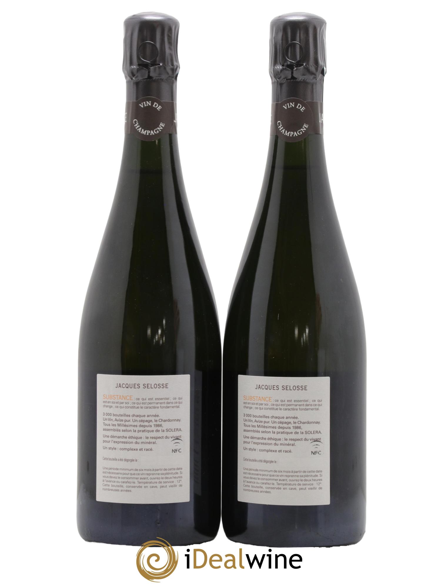 Substance Jacques Selosse - Lot de 2 bouteilles - 1