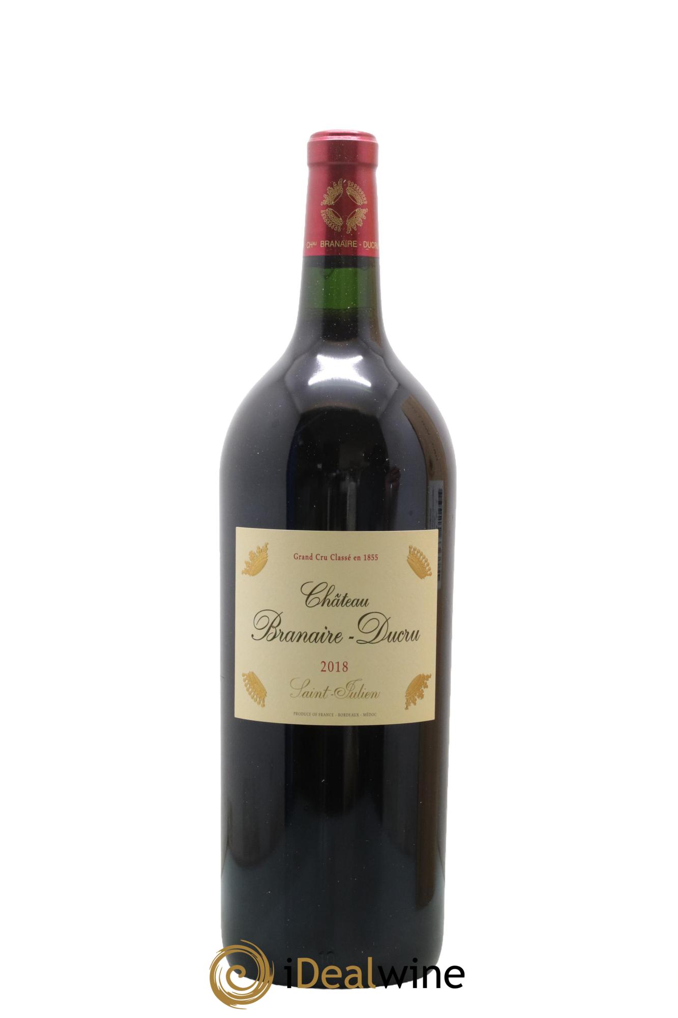 Château Branaire Ducru 4ème Grand Cru Classé 2018 - Lot de 1 magnum - 1