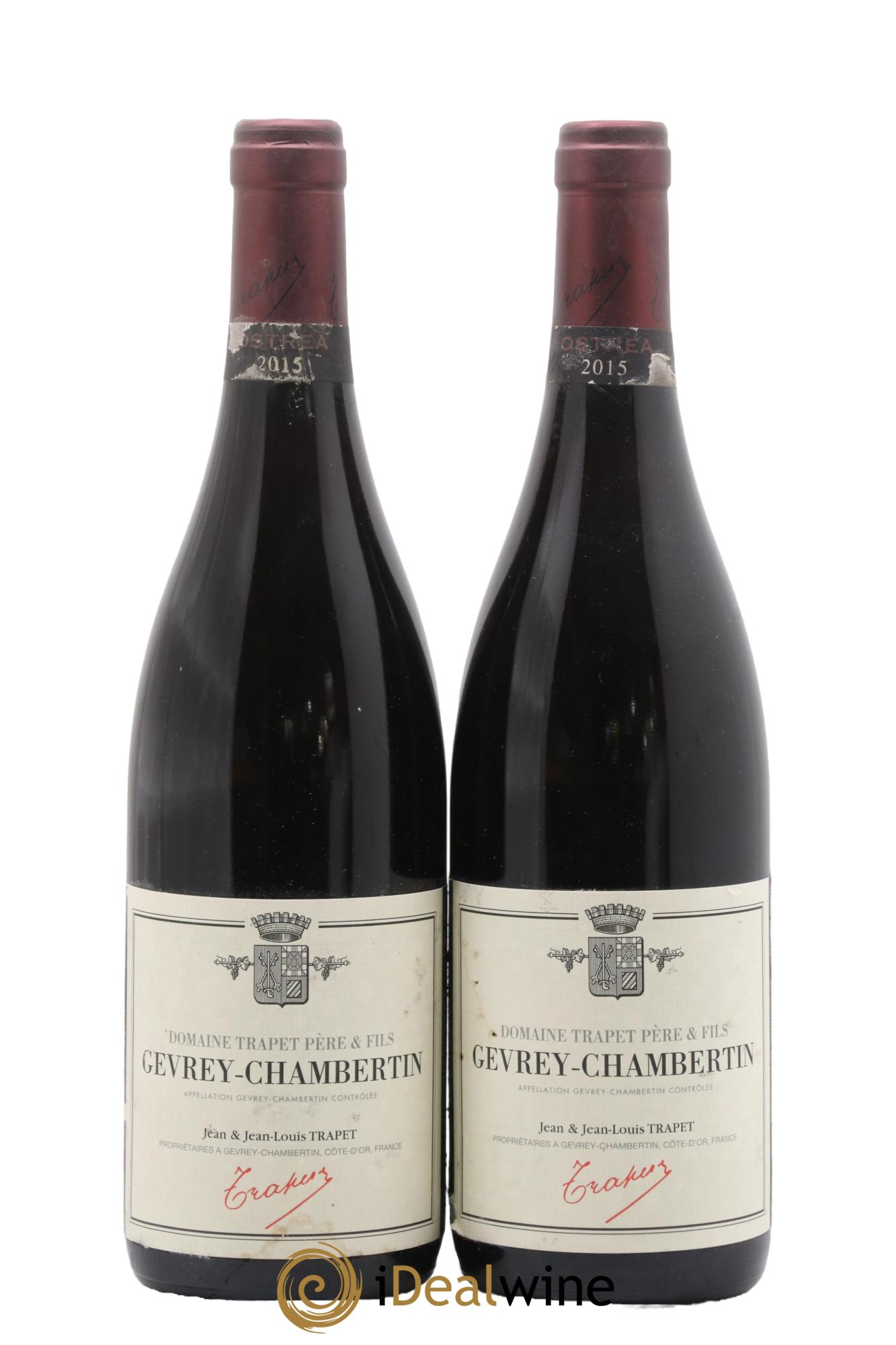 Gevrey-Chambertin Ostrea Domaine Trapet 2015 - Lot de 2 bouteilles - 0