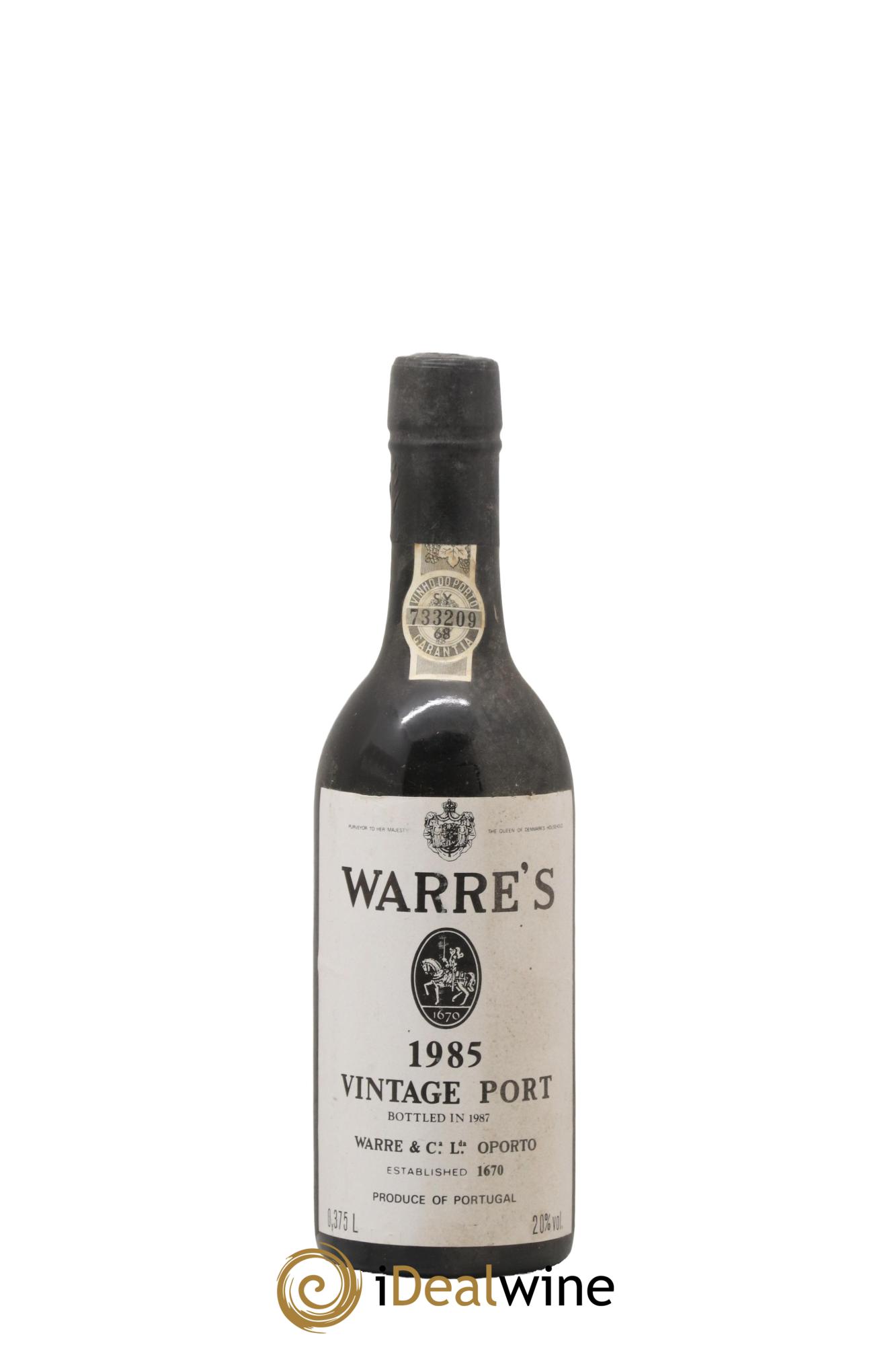 Porto Warre´s Vintage 1985 - Lot de 1 demi bouteille - 0
